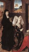 Petrus Christus Isabel of Portugal with St Elizabeth France oil painting artist
